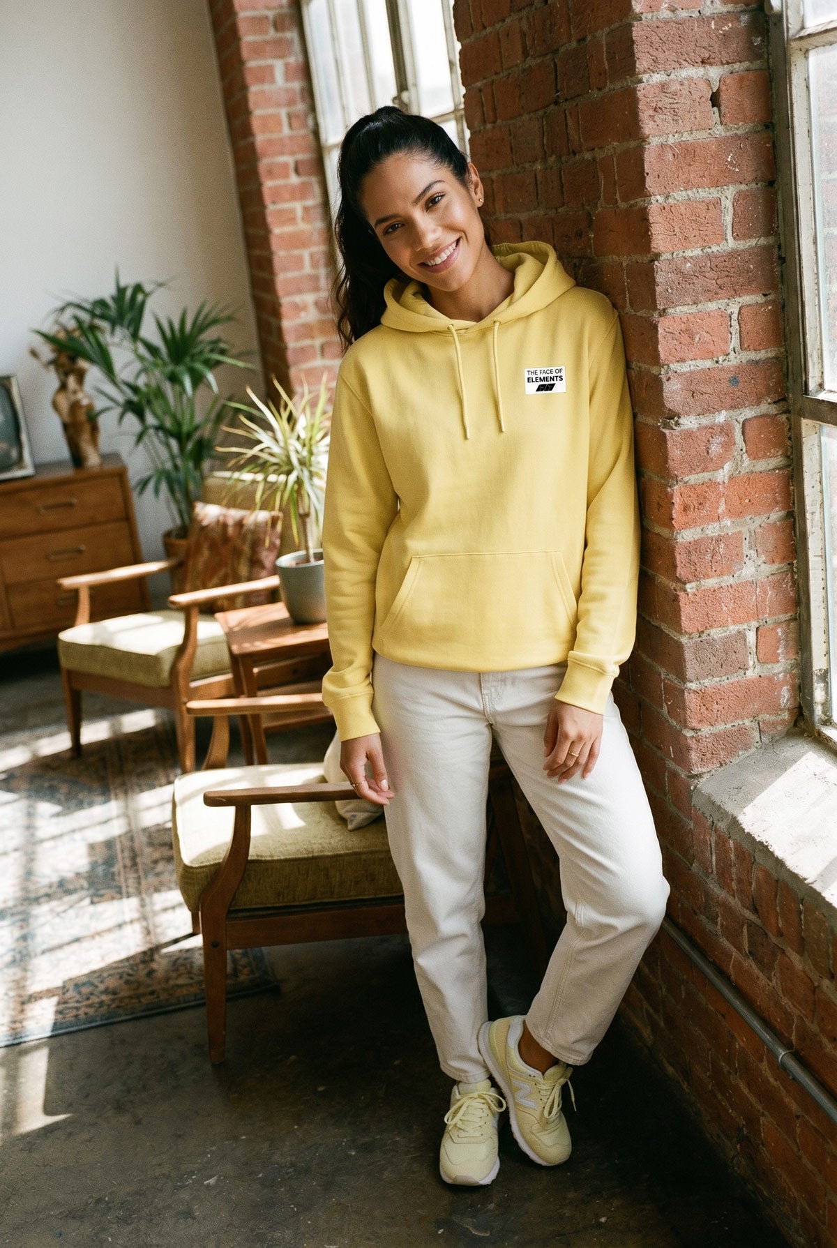 COLOR RUSH - REGULAR FIT HOODIE AUS BIO-BAUMWOLLE