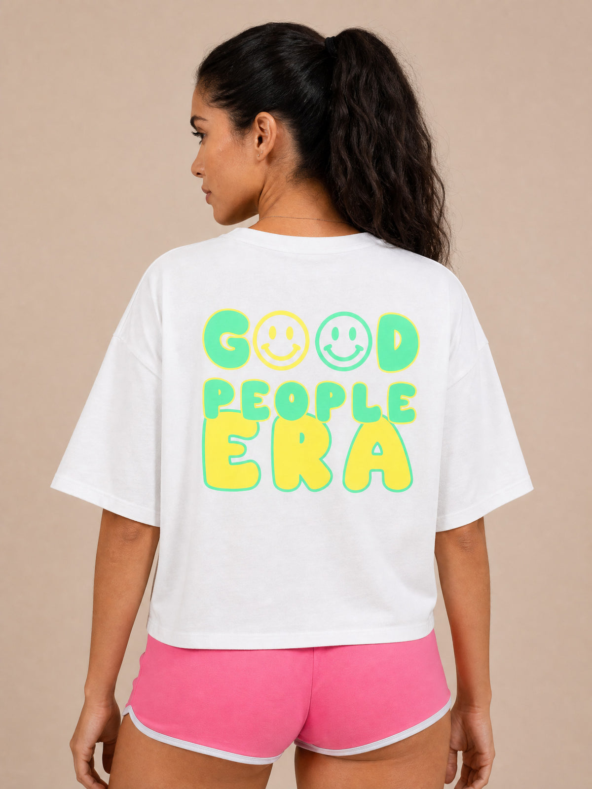 GOOD PEOPLE ERA - RELAXED BOXY FIT T-SHIRT AUS BIO-BAUMWOLLE