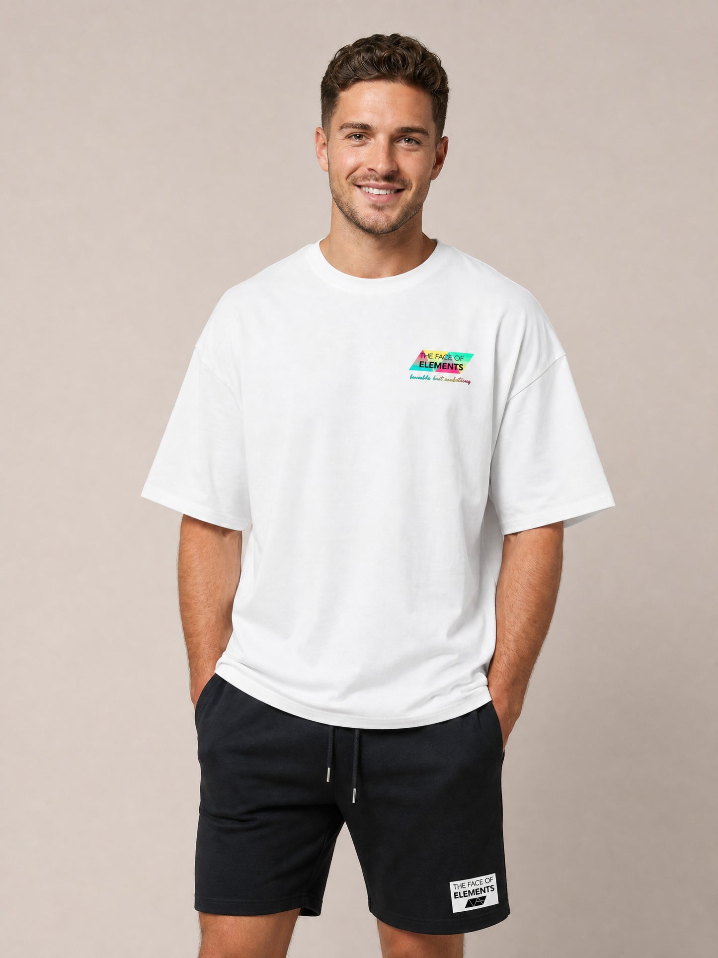 MIAMI BAYSIDE - HEAVY OVERSIZED FIT T-SHIRT AUS BIO-BAUMWOLLE