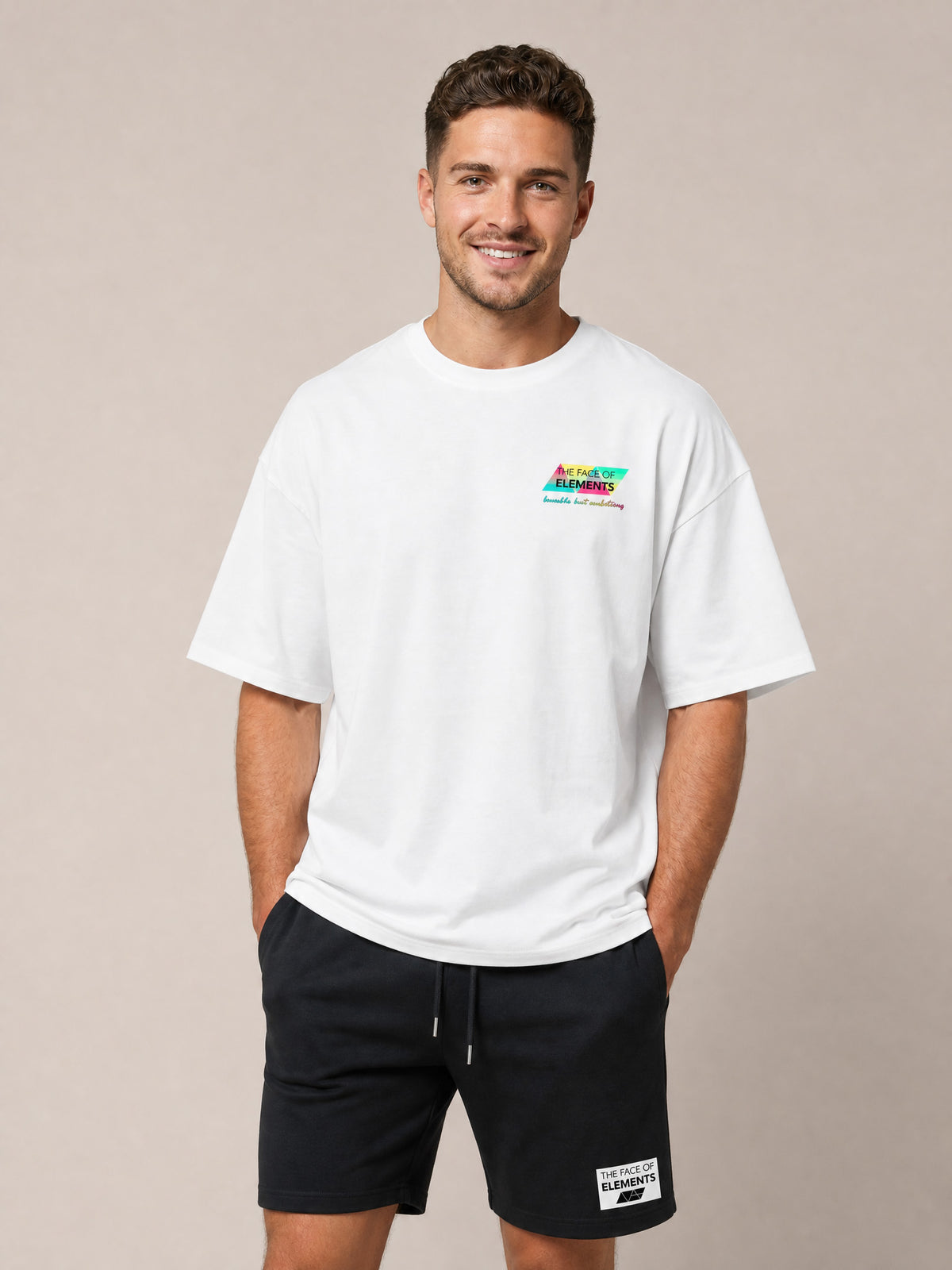 MIAMI BAYSIDE - HEAVY OVERSIZED FIT T-SHIRT AUS BIO-BAUMWOLLE